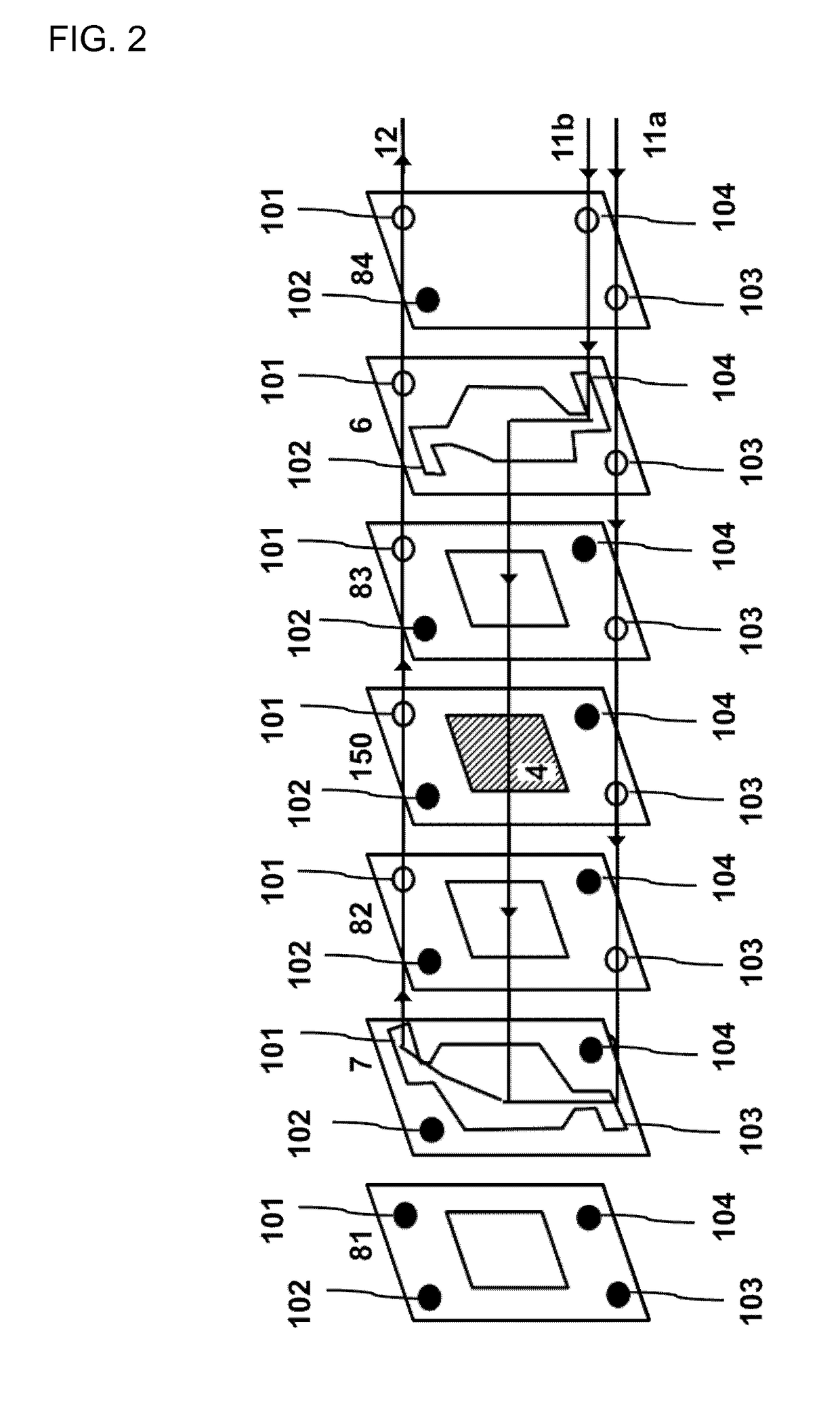 Filter-press photoelectrochemical water oxidation and co2 reduction cell