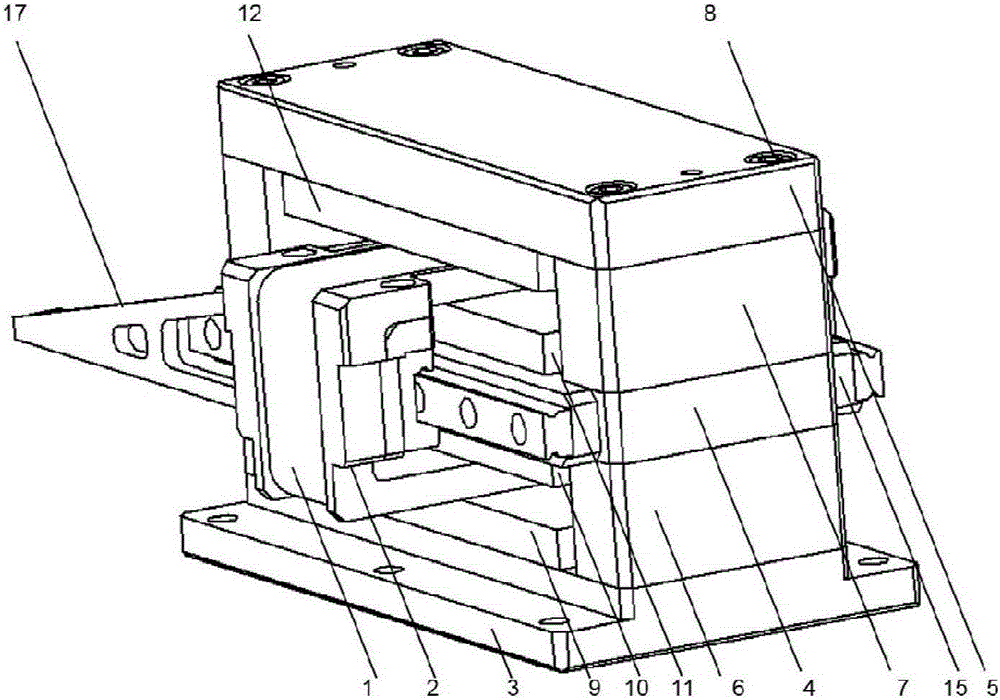 Active eddy-current damping device and feeding system with same