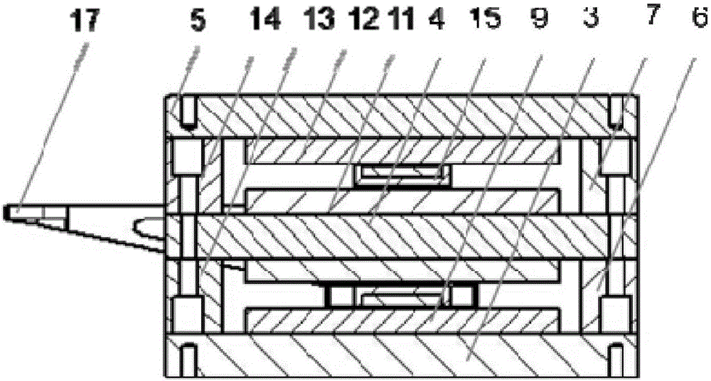 Active eddy-current damping device and feeding system with same