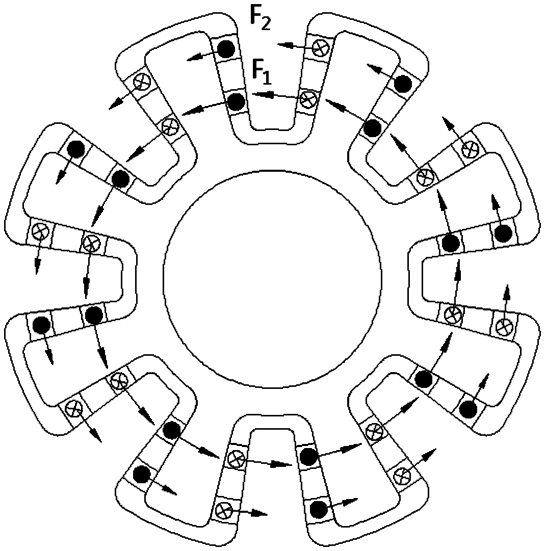 Magnetic torque rotation drive device for deicing robot based on magnetic and conductive materials