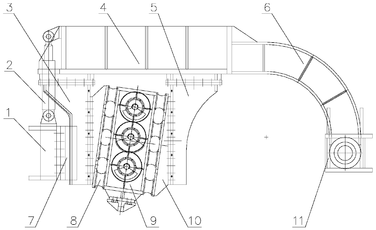 Vibration device for resonance crusher and resonance crusher