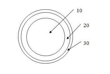 High-conductivity composite carbon fiber and preparation method thereof