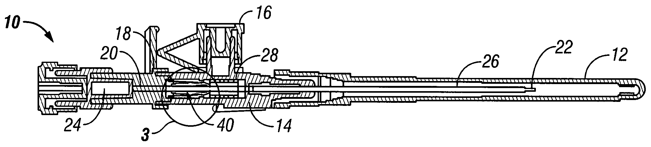 Needle safety device for an intravenous catheter apparatus and method of use