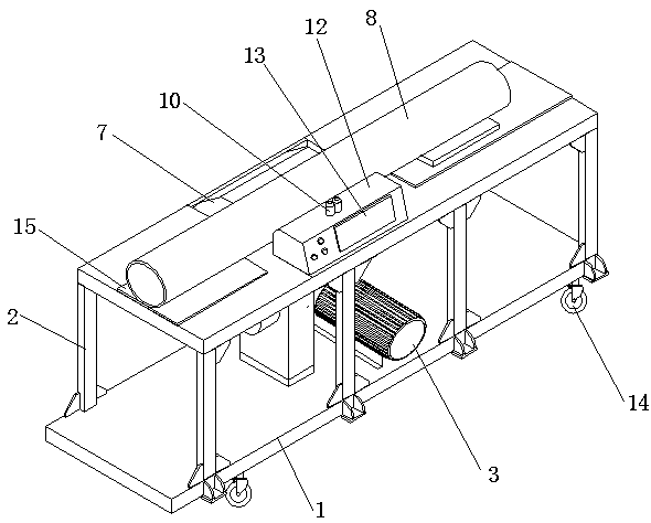 Clamping method of special clamp