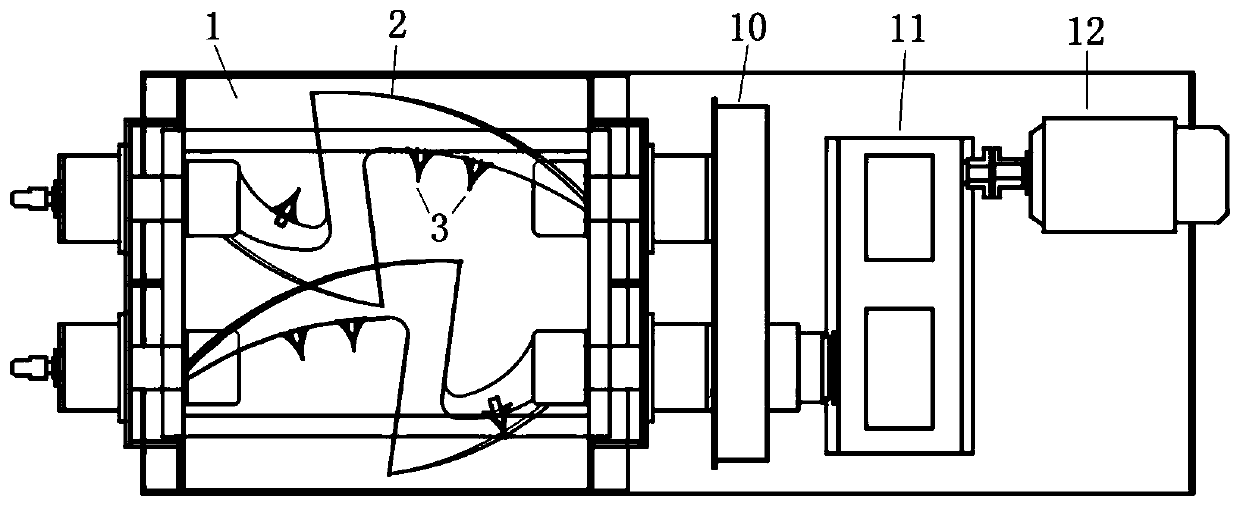 Paste-agglomeration-resistant carbon cooling machine