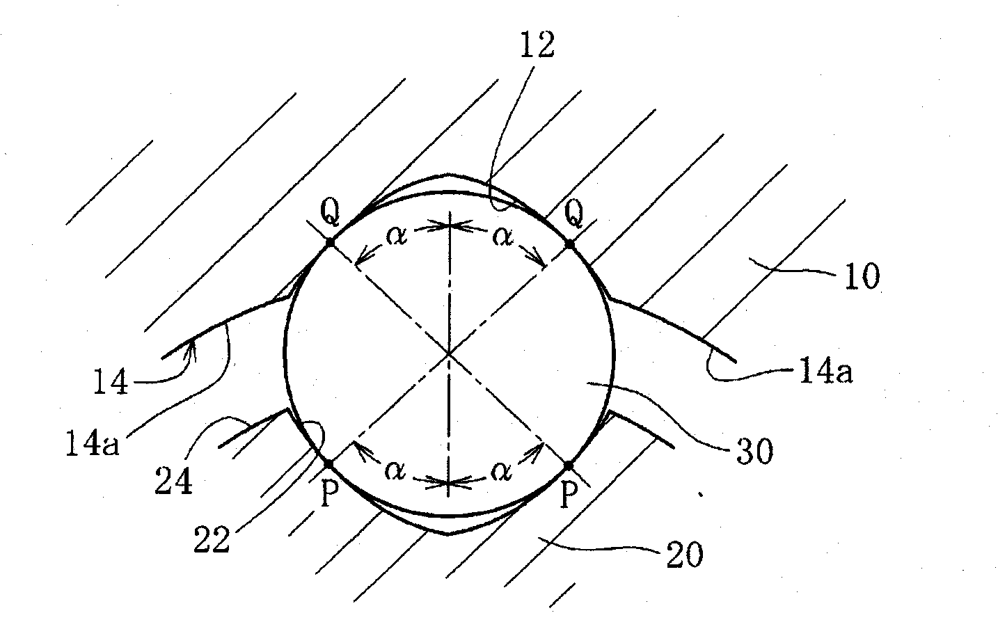 Outer joint member for fixed constant velocity universal joint