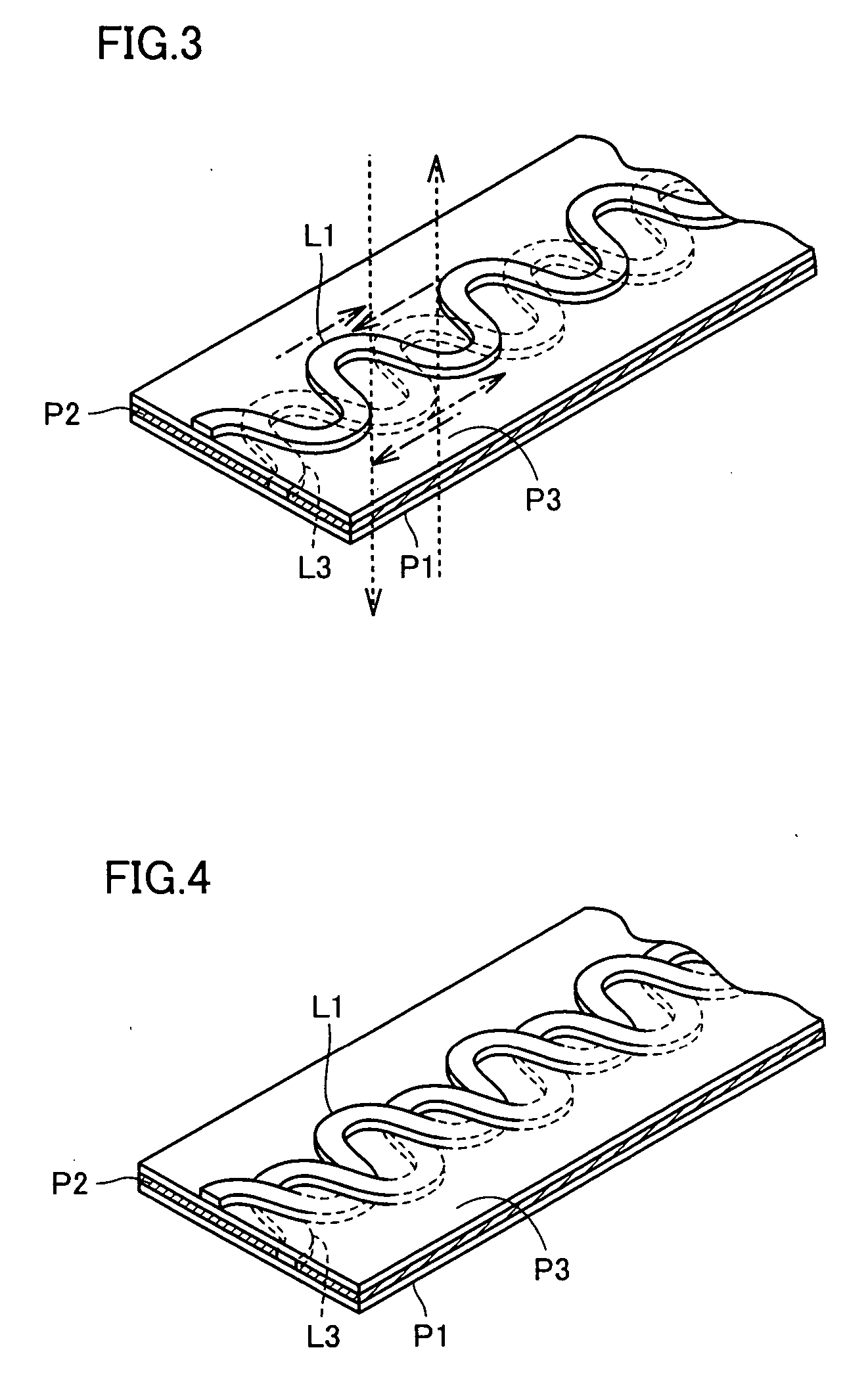 Circuit board transmitting high frequency signal