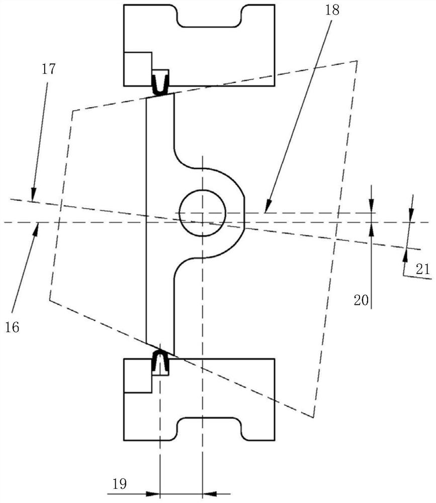 U-shaped ring metal sealing butterfly valve and manufacturing method thereof