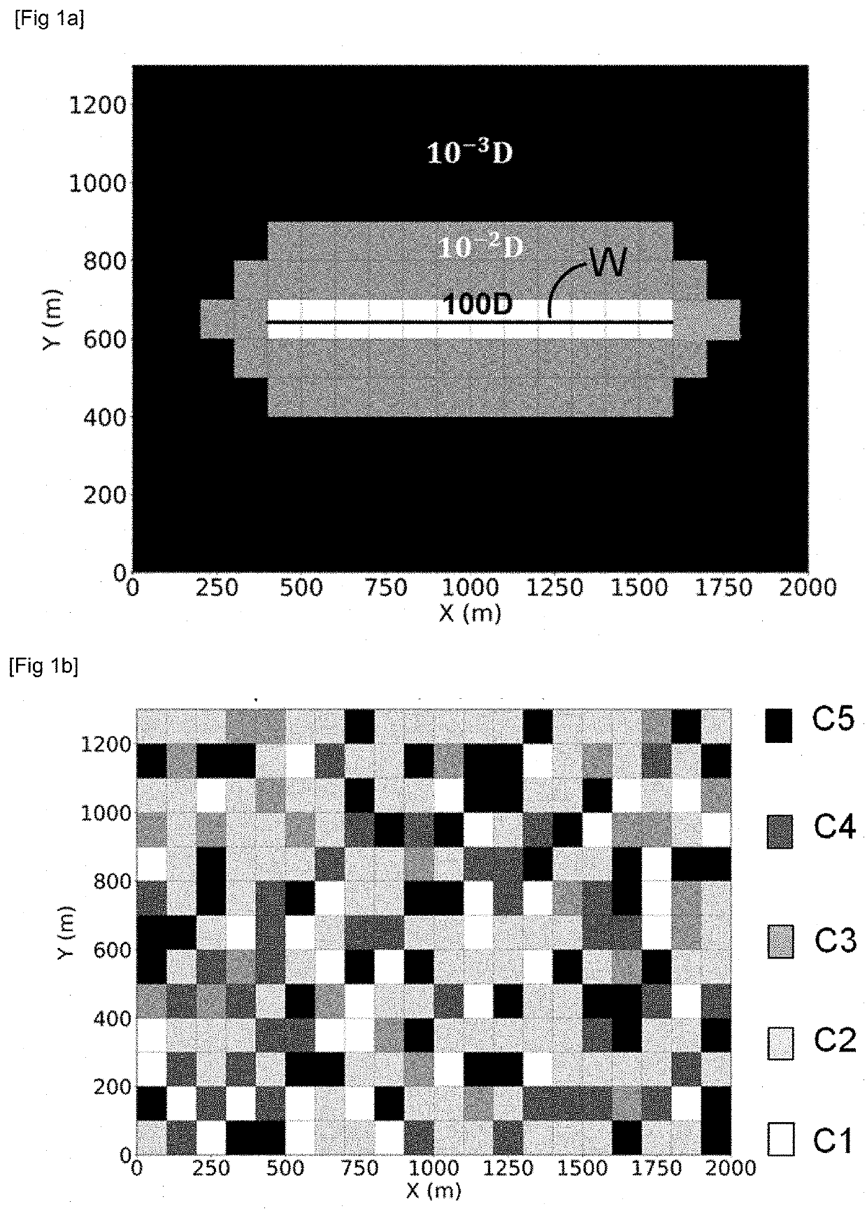 Method of exploiting a fractured oil reservoir having a heterogeneous pore size