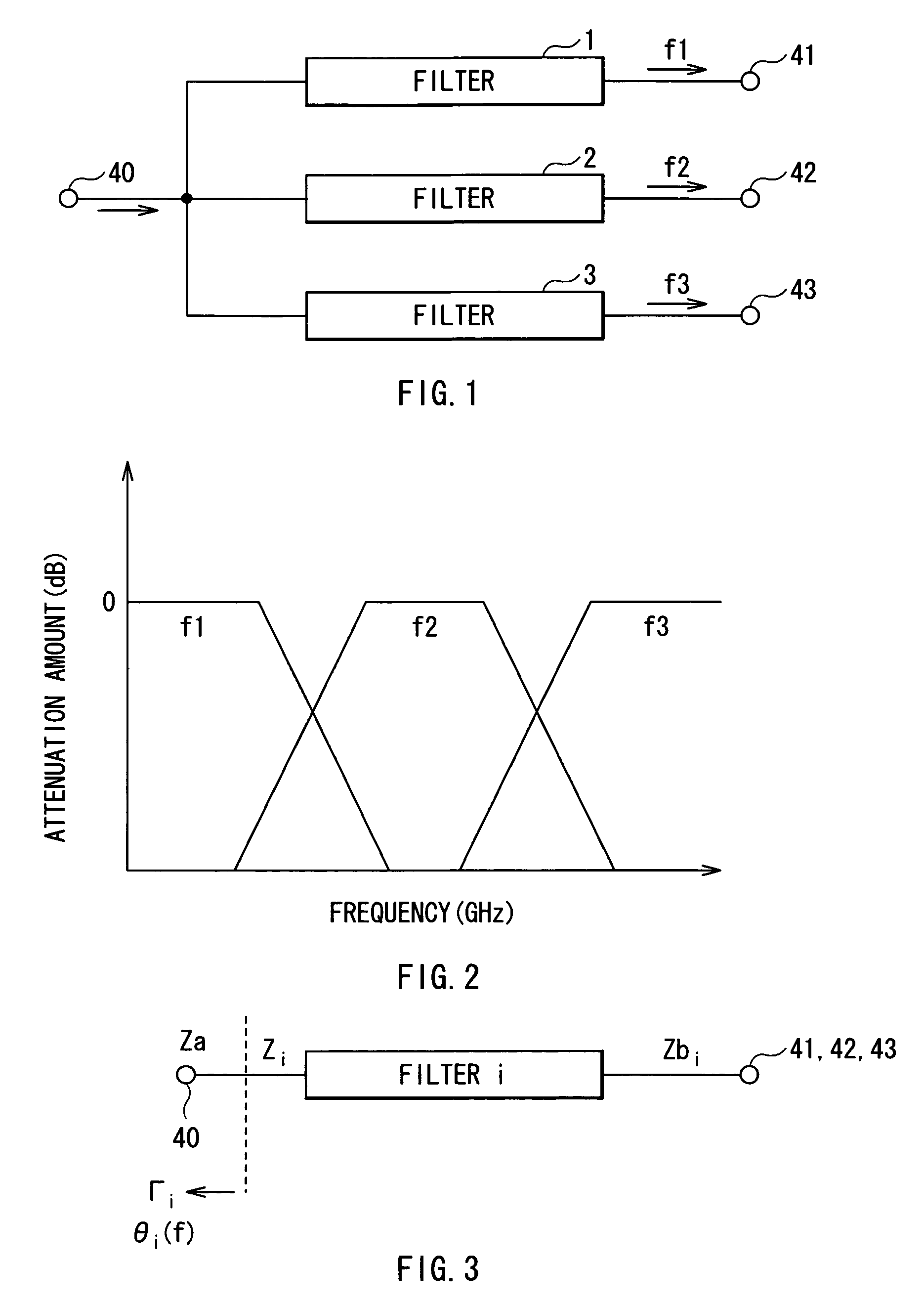 Triplexer circuit