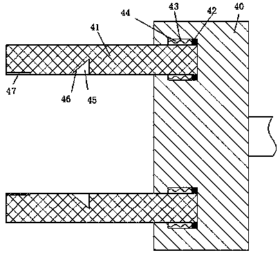 Industrial dust removing device