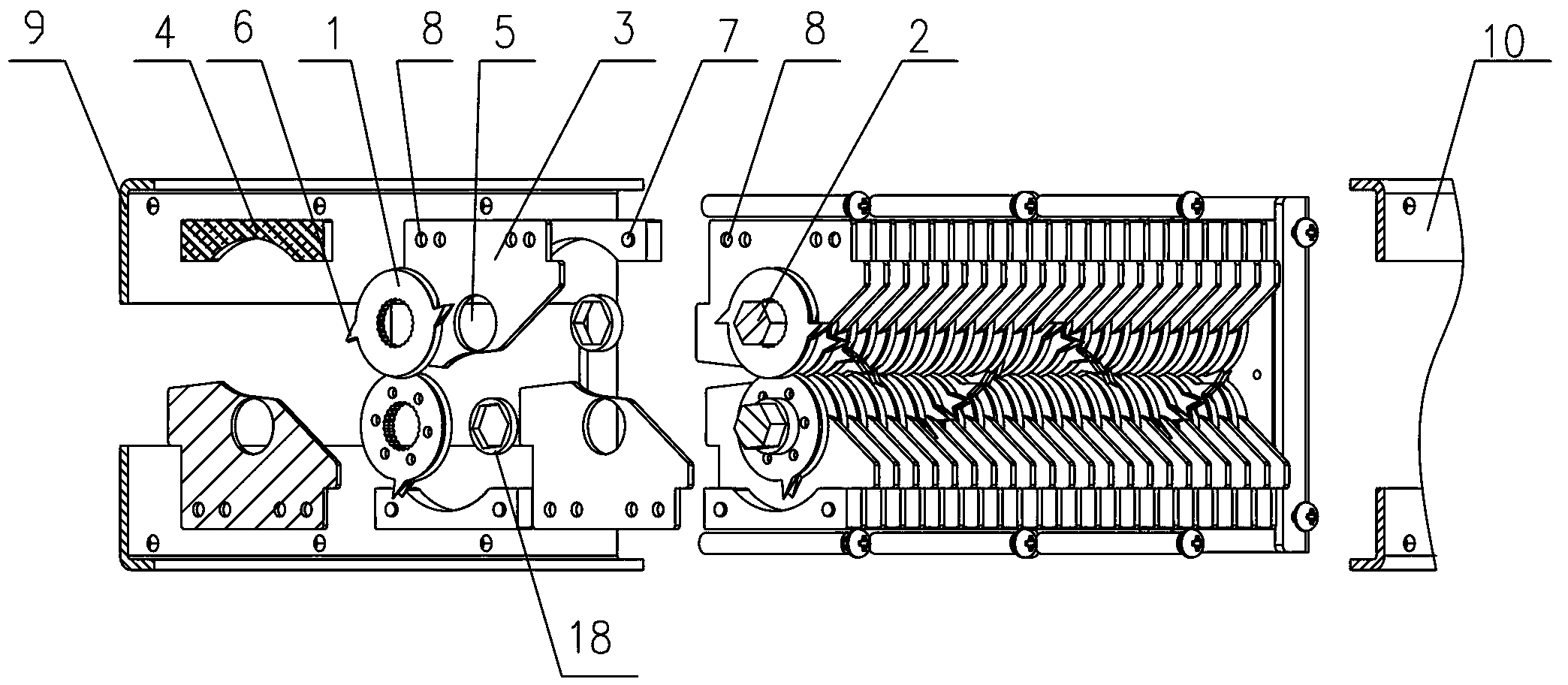 Movement of paper shredder