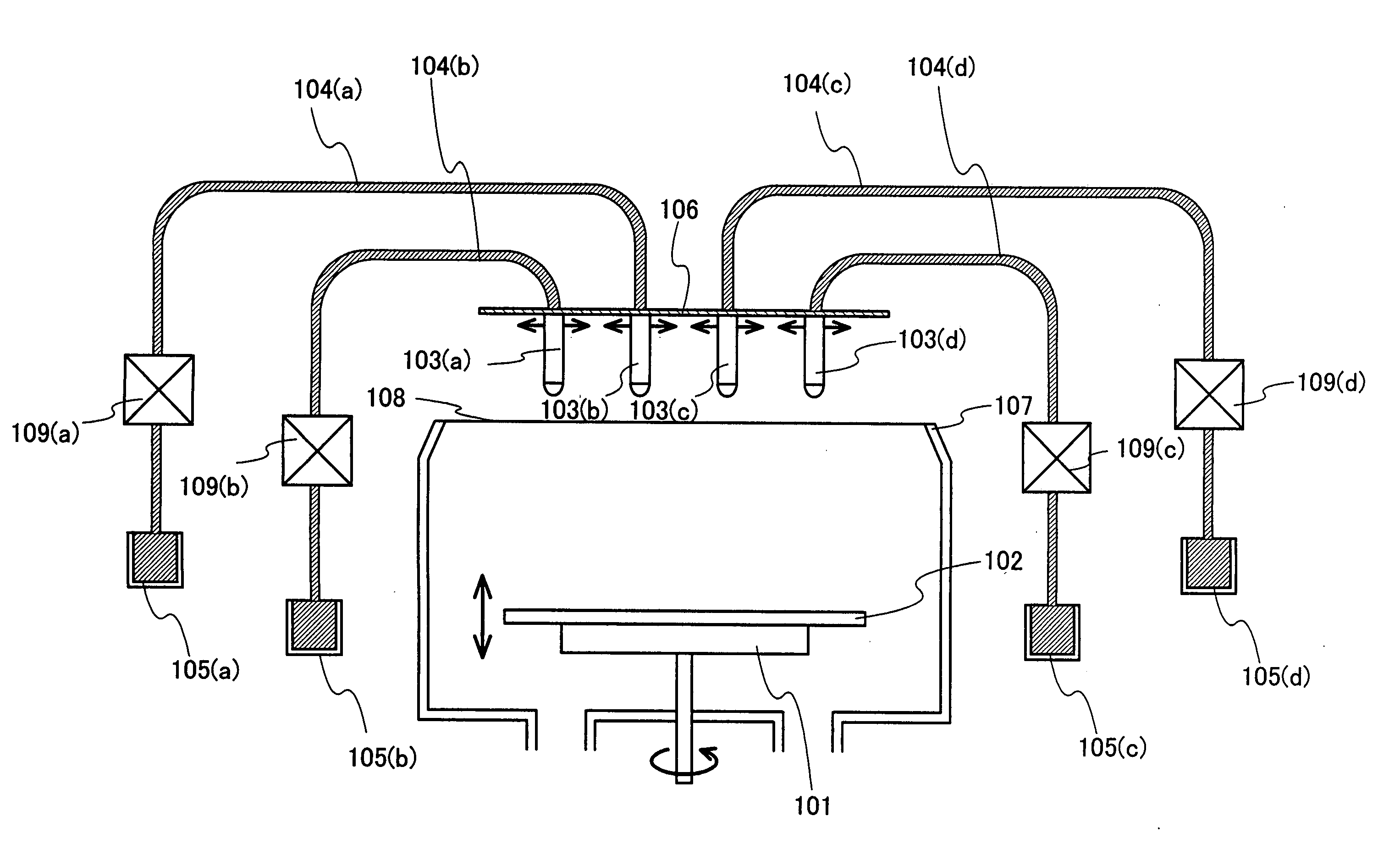 Chemical solution application apparatus and chemical solution application method