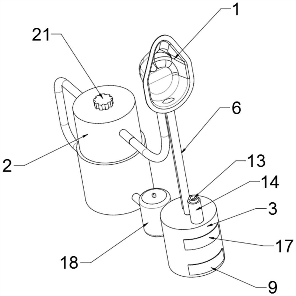 Atomization inhaler for infectious diseases