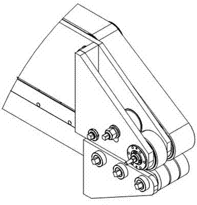 Paper feed mechanism of sticky box machine