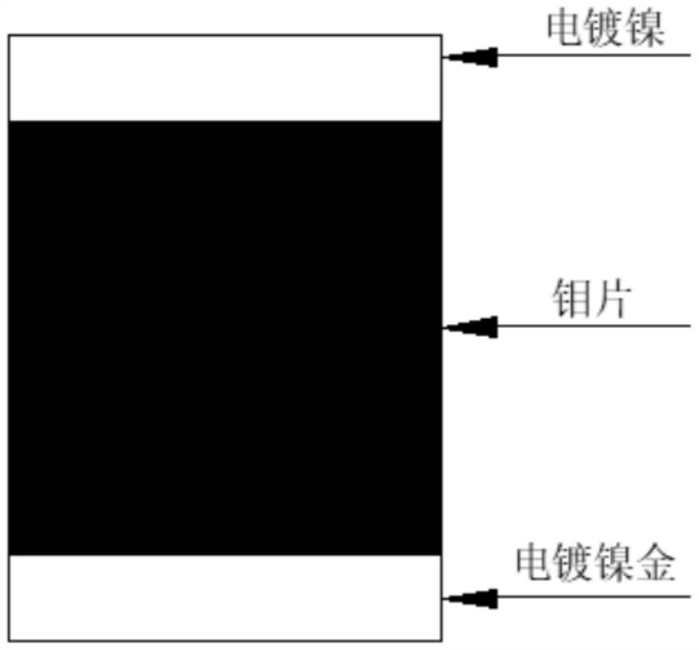 Bonding packaging structure of diode and process thereof