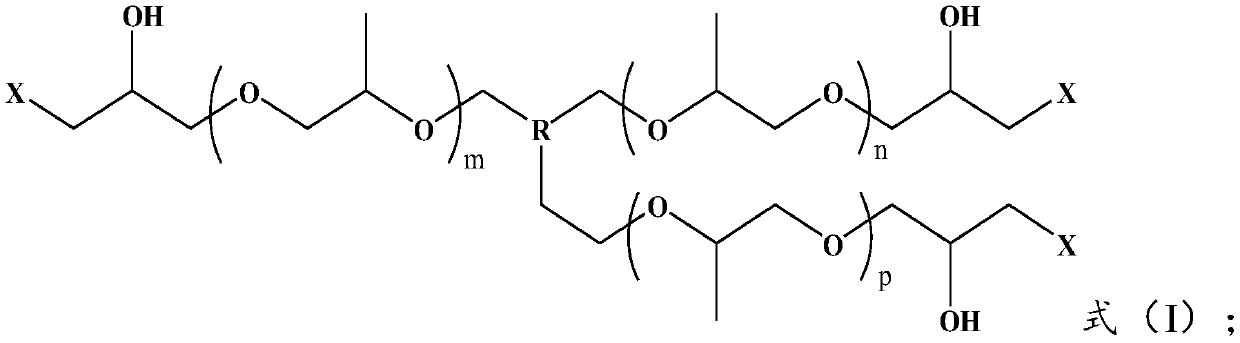 Polymercaptan curing agent, and preparation method and application thereof