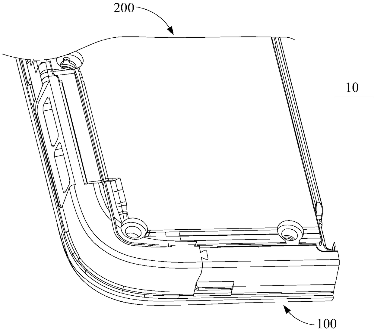 Mobile terminal and housing assembly thereof