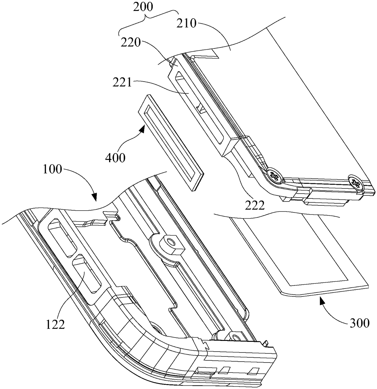 Mobile terminal and housing assembly thereof