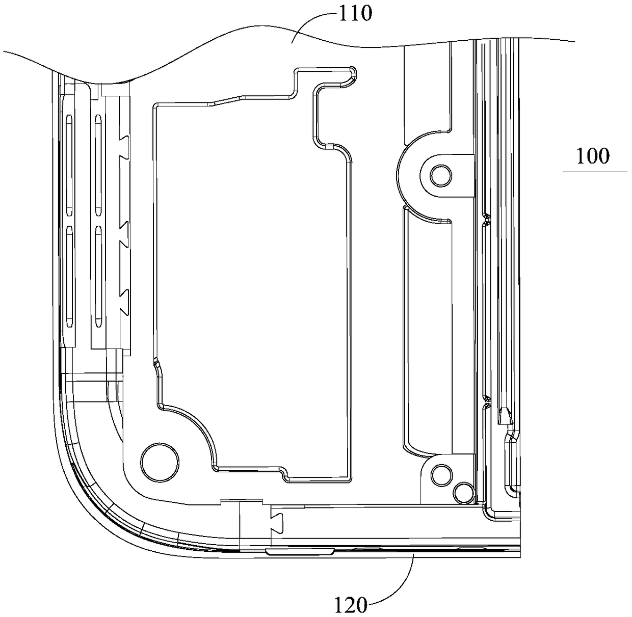 Mobile terminal and housing assembly thereof