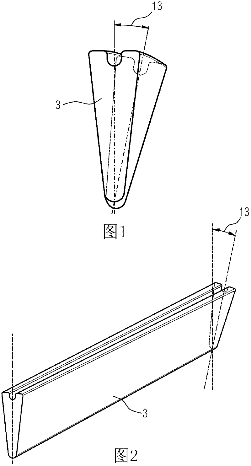 Method for producing beveled cage rotor and beveled cage rotor