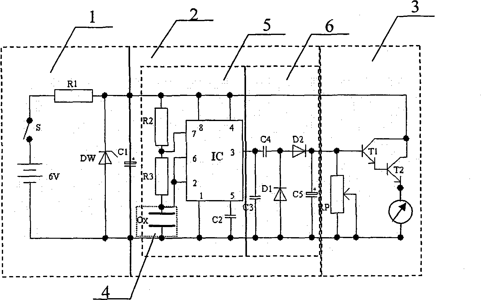 Grain moisture detector