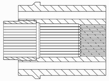 MT insertion core structure