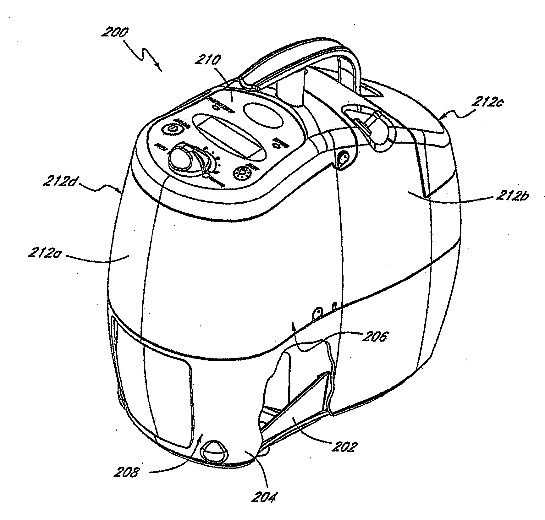 Portable gas fractionalization system