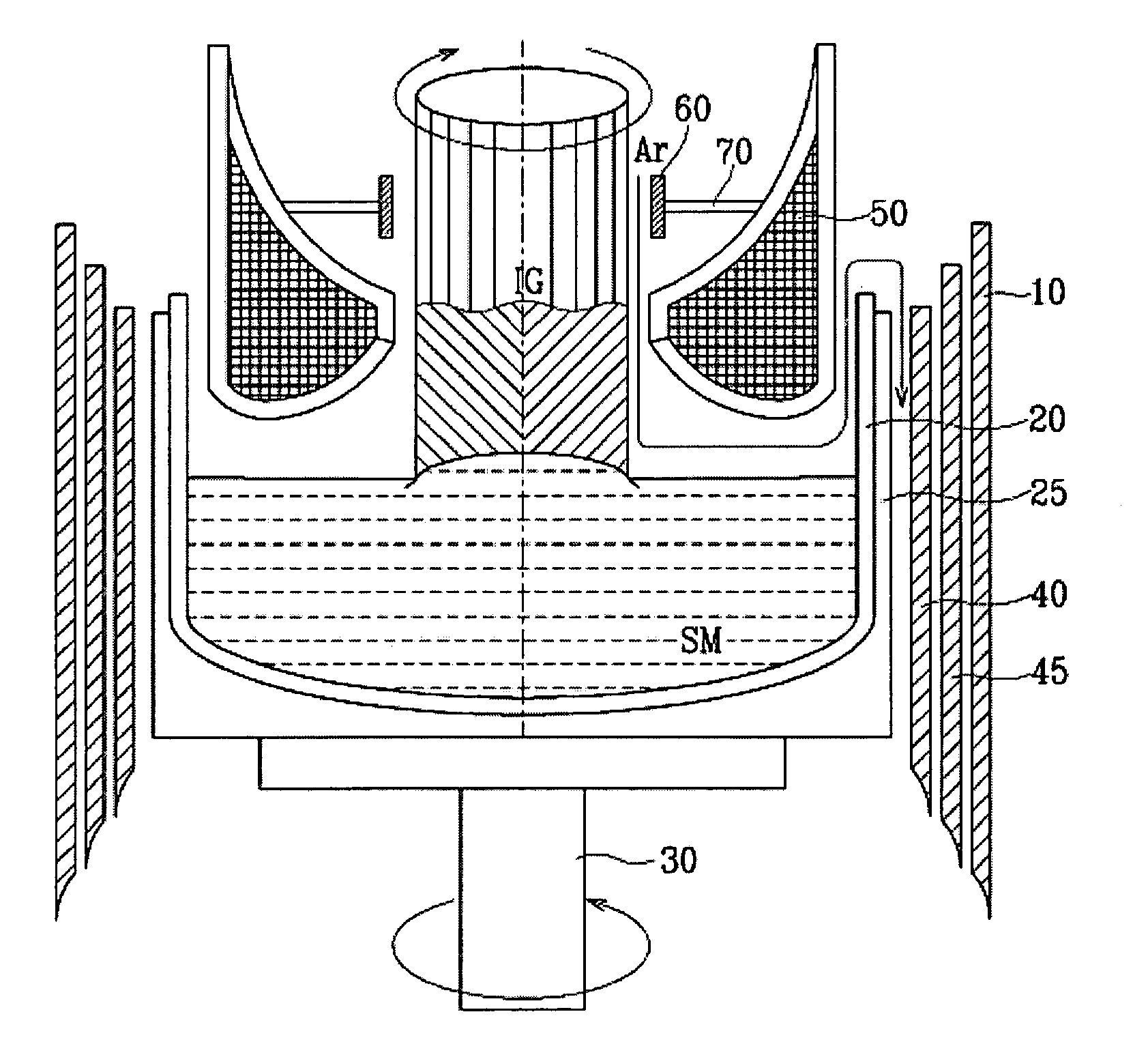 Single-crystal silicon ingot and wafer having homogeneous vacancy defects, and method and apparatus for making same