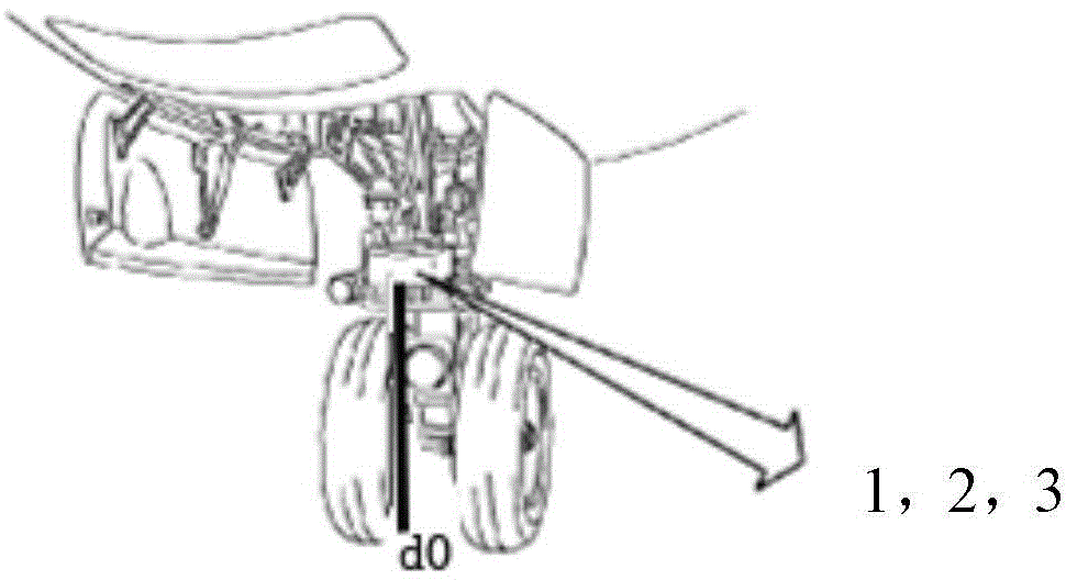 Aircraft landing attitude alarming system and alarming control method