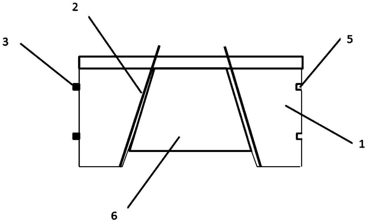 A spliced ​​seedling tray