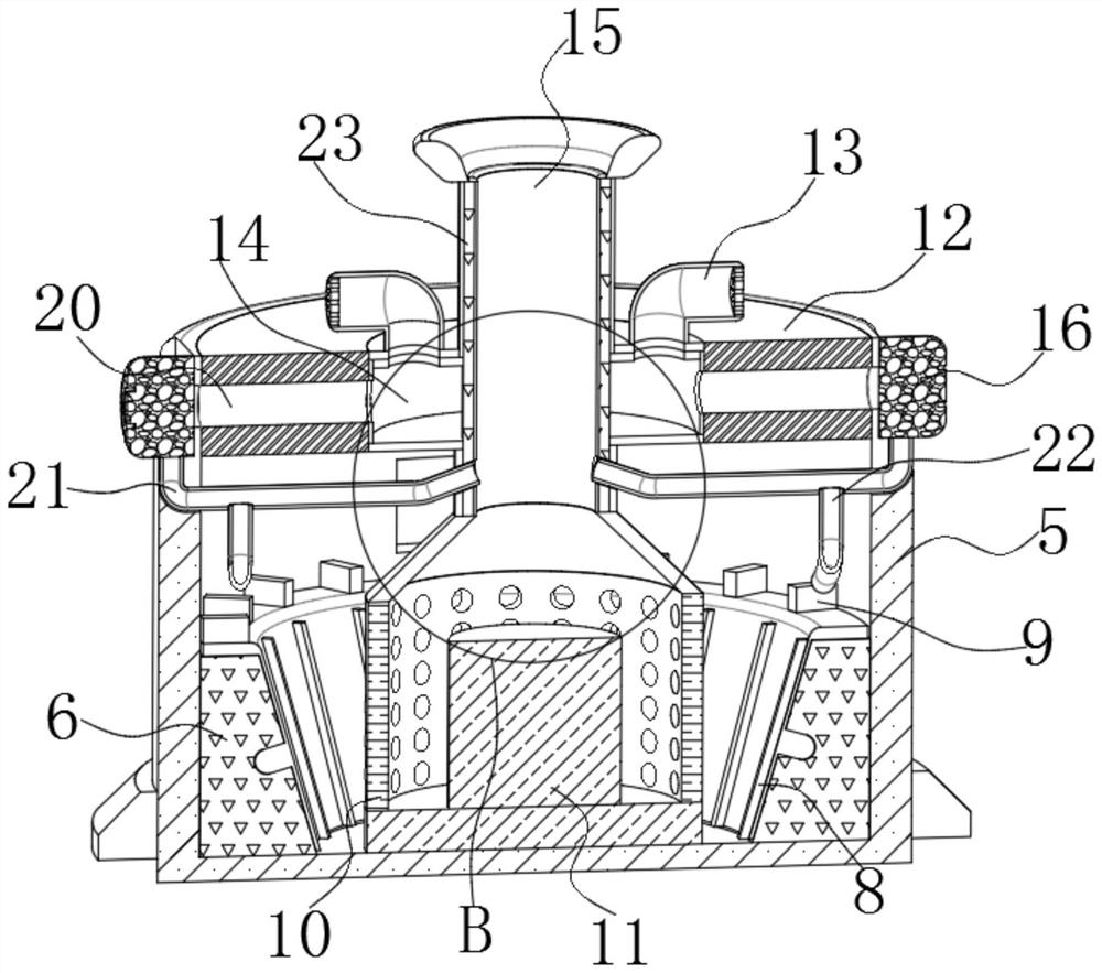 Evaporative atomizer for sterilizing germs