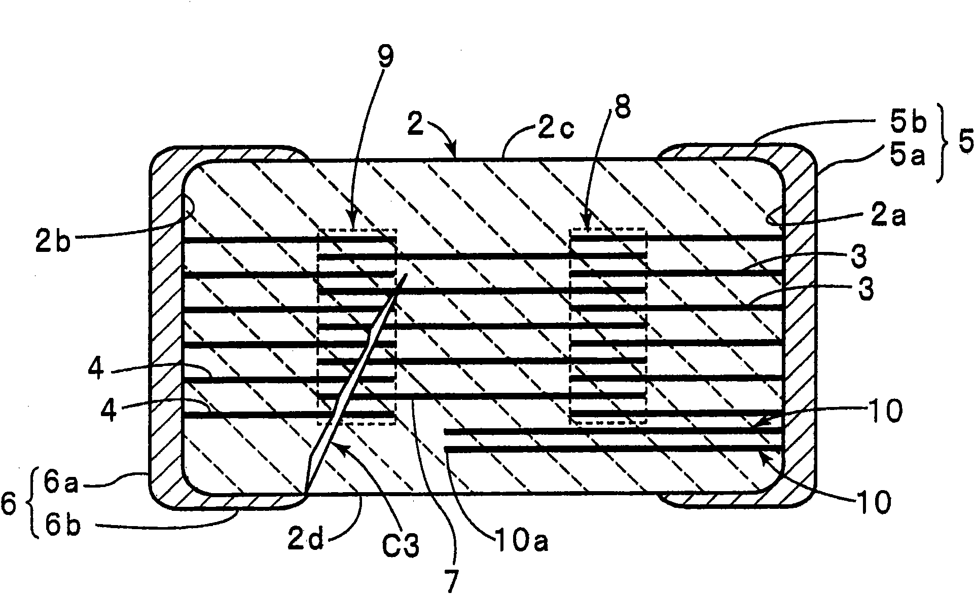 Laminated ceramic electronic part