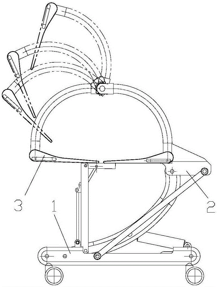 Stretcher cart