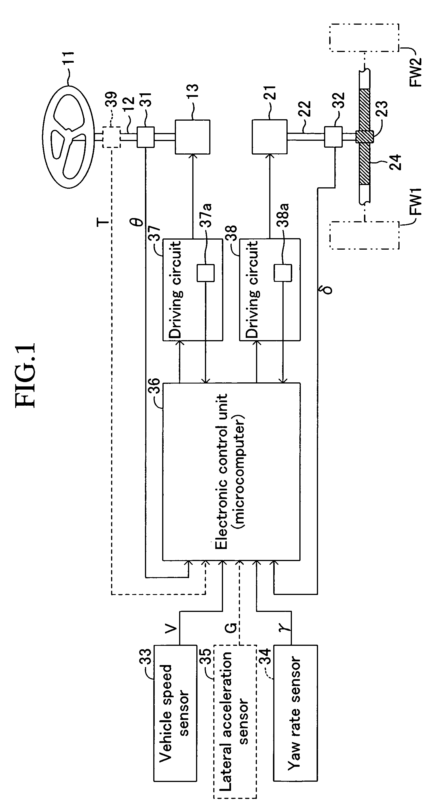 Vehicle steering apparatus