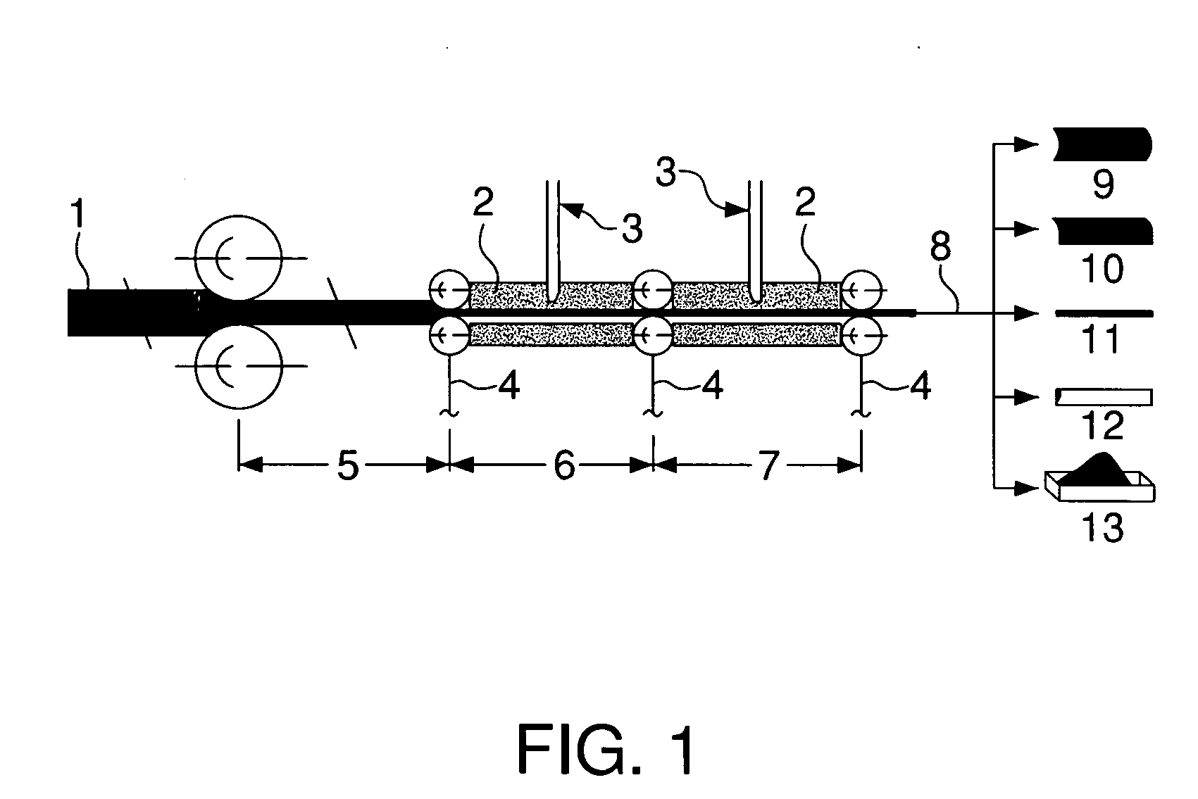 Process for the continuous production of magnesium diboride based superconductors