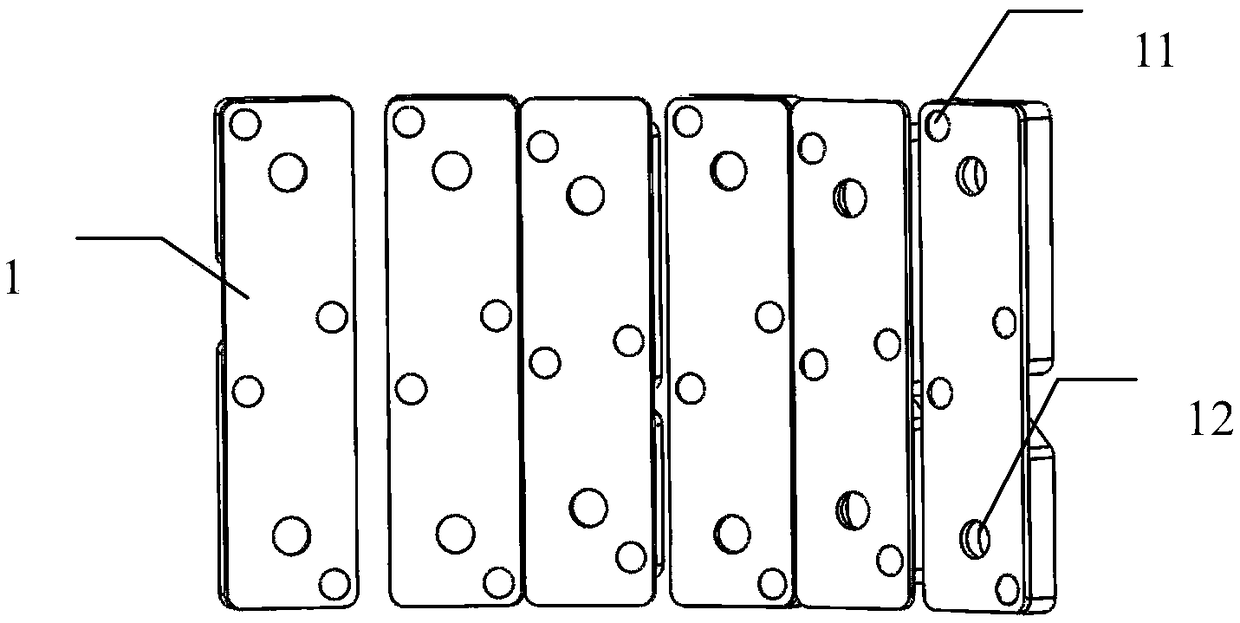 A drum brake lining