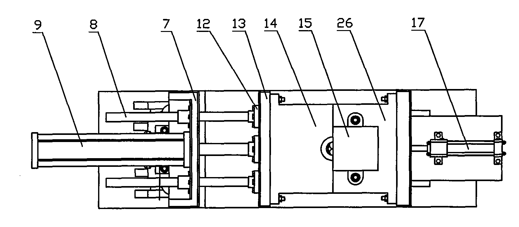 Bidirectional composite deflection tilting gravity casting method and device thereof