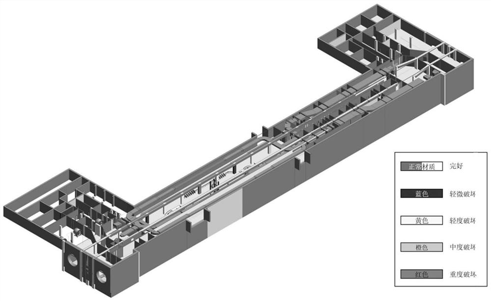 A post-earthquake repair scheme determination method for subway underground stations