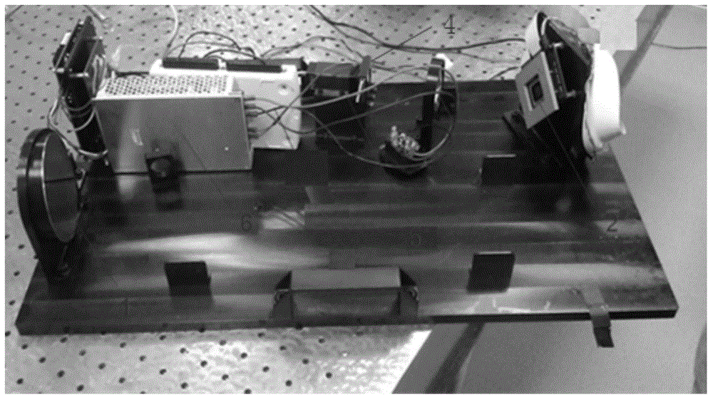 Reconstruction method for calculating multispectral imaging map based on compressed sensing