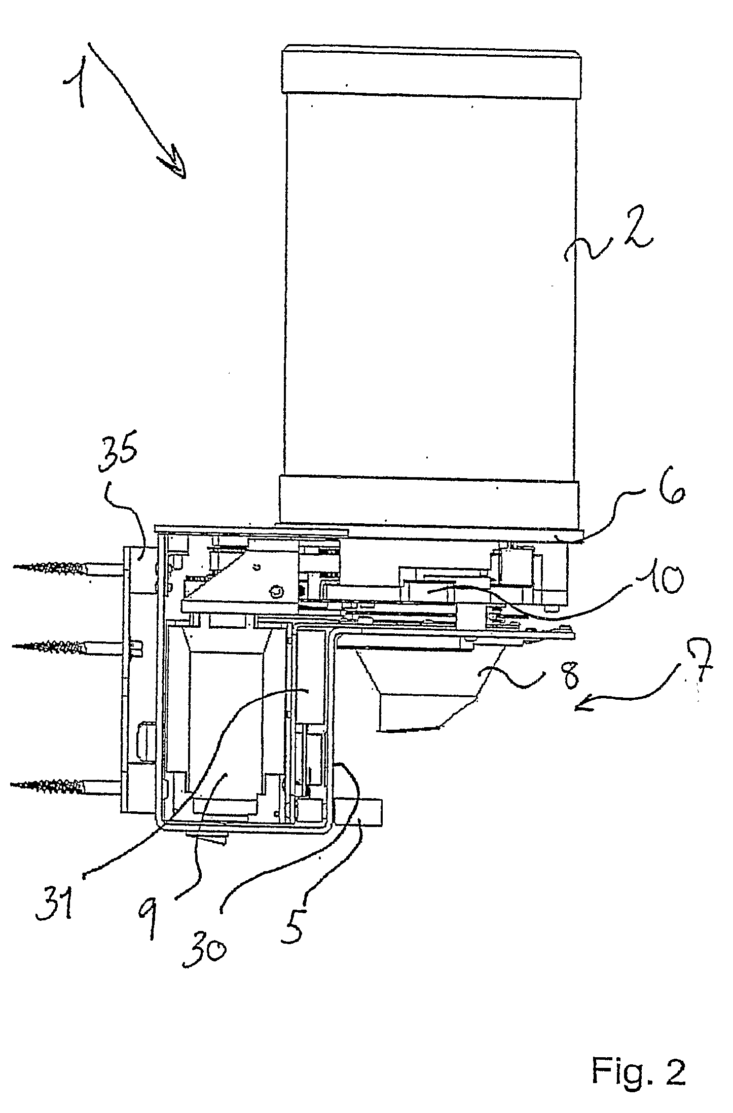 Automatic dosage unit