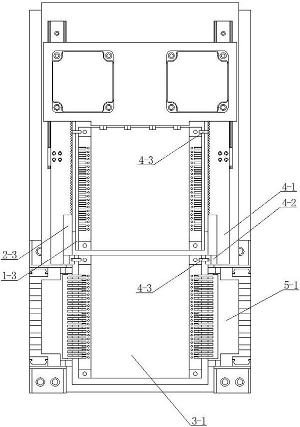 Lifting platform of probe card holder