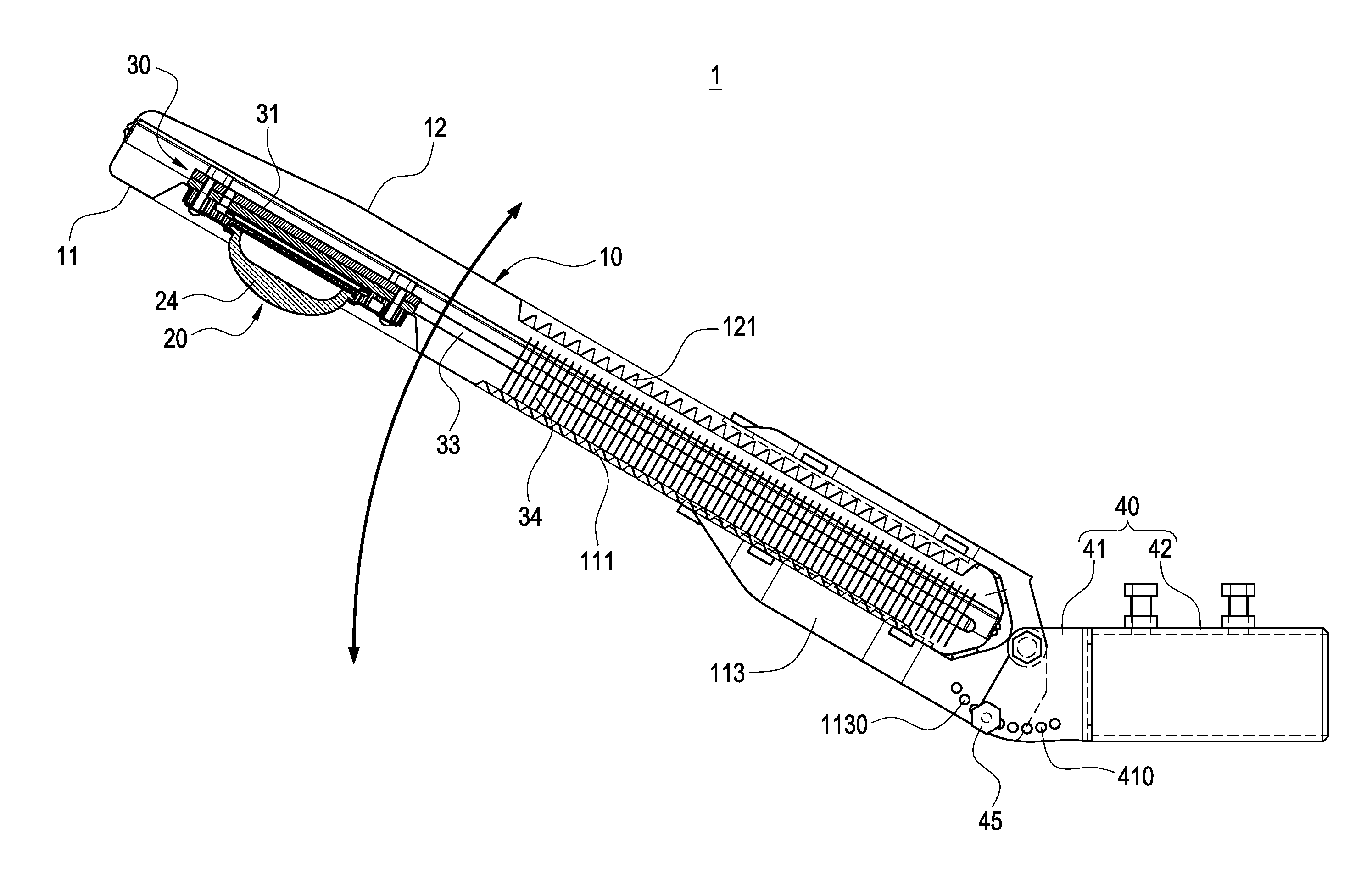 LED street lamp