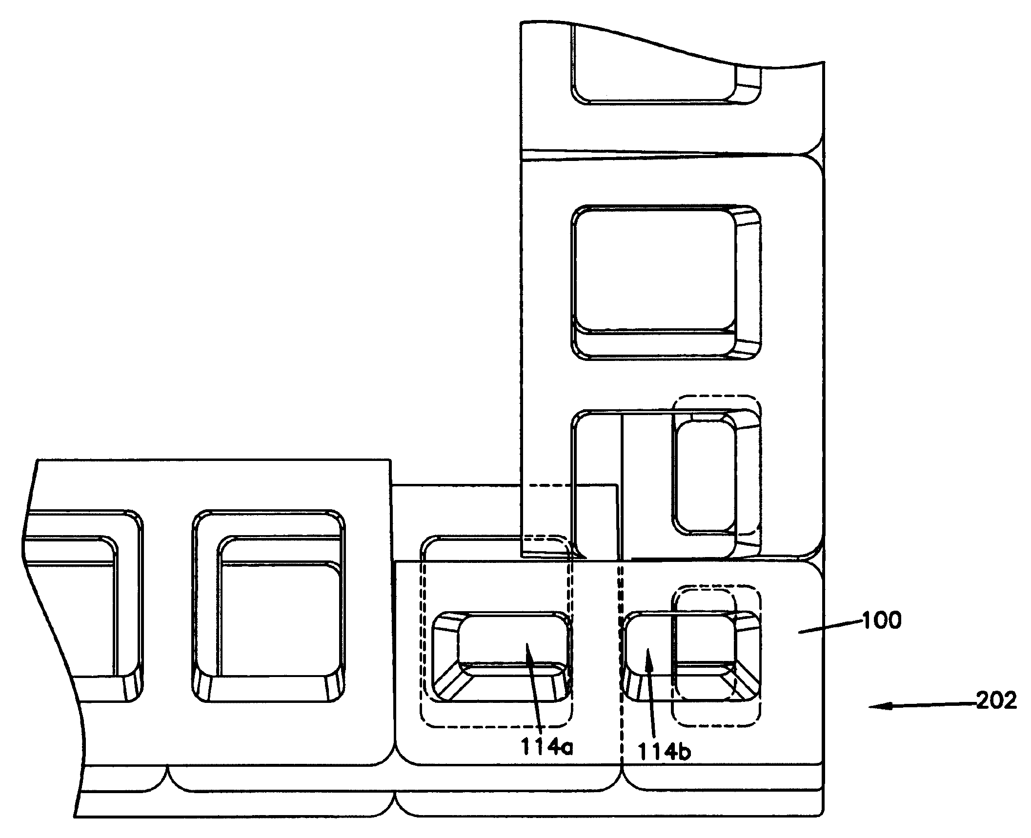 Retaining wall block system