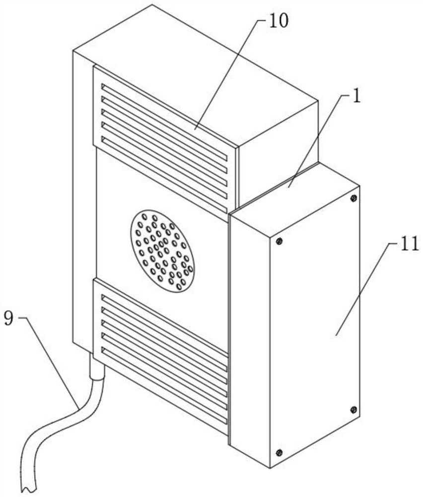 Disinfection machine capable of sterilizing without dead angles by combining trace ozone with strong ultraviolet rays