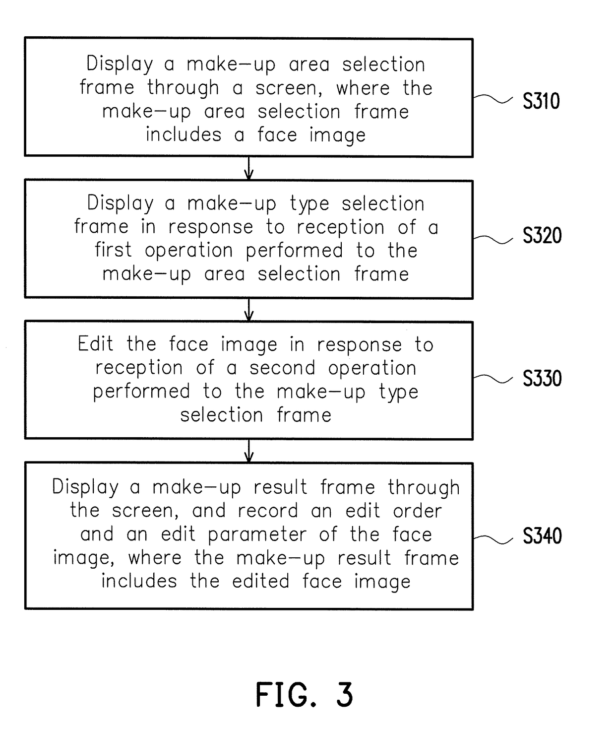 Electronic make-up mirror device and background switching method thereof