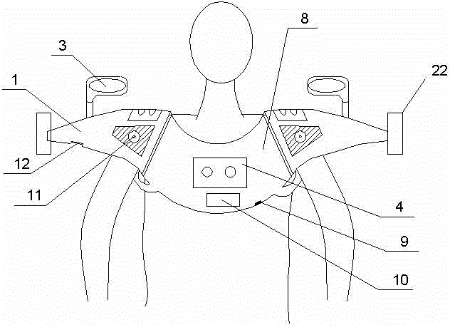 Multipurpose bicycle shoulder pad