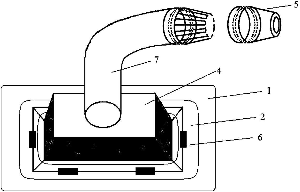 Negative pressure drainage tube fixing device with gauze replacement function