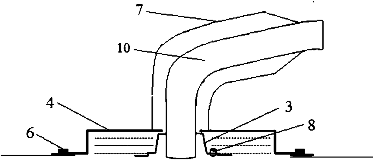 Negative pressure drainage tube fixing device with gauze replacement function