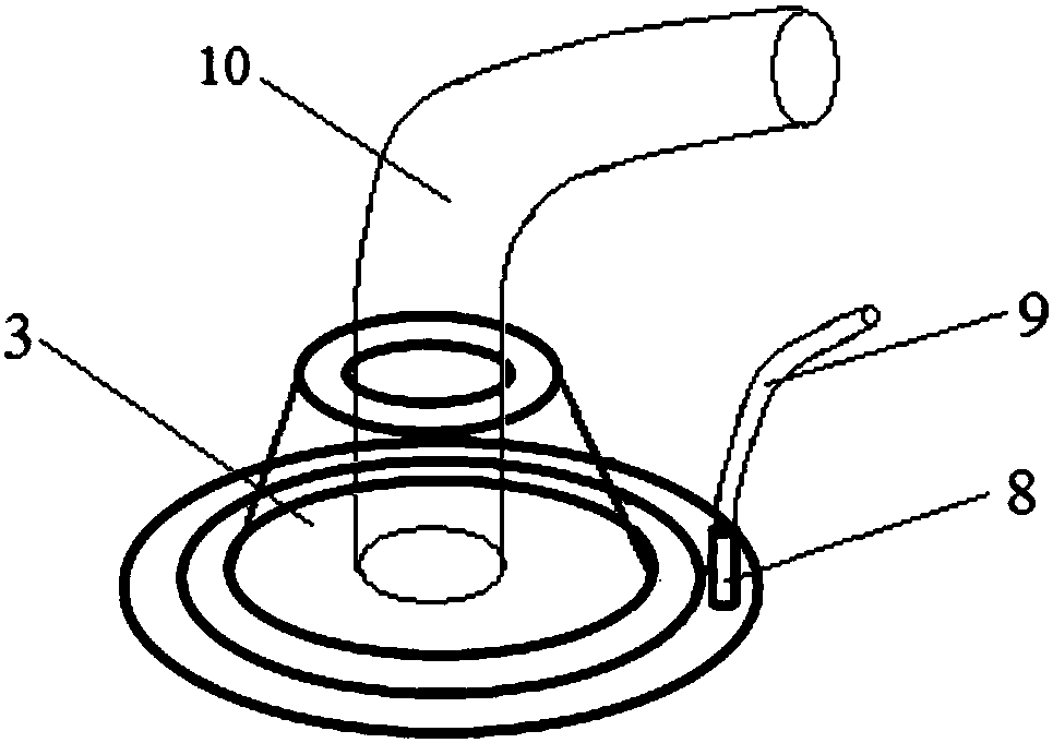 Negative pressure drainage tube fixing device with gauze replacement function